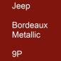 Preview: Jeep, Bordeaux Metallic, 9P.